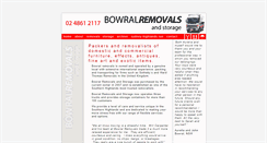 Desktop Screenshot of bowralremovals.com.au